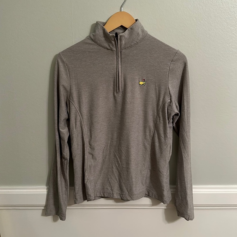 Peter millar masters 3/4 gray zip up ladies medium